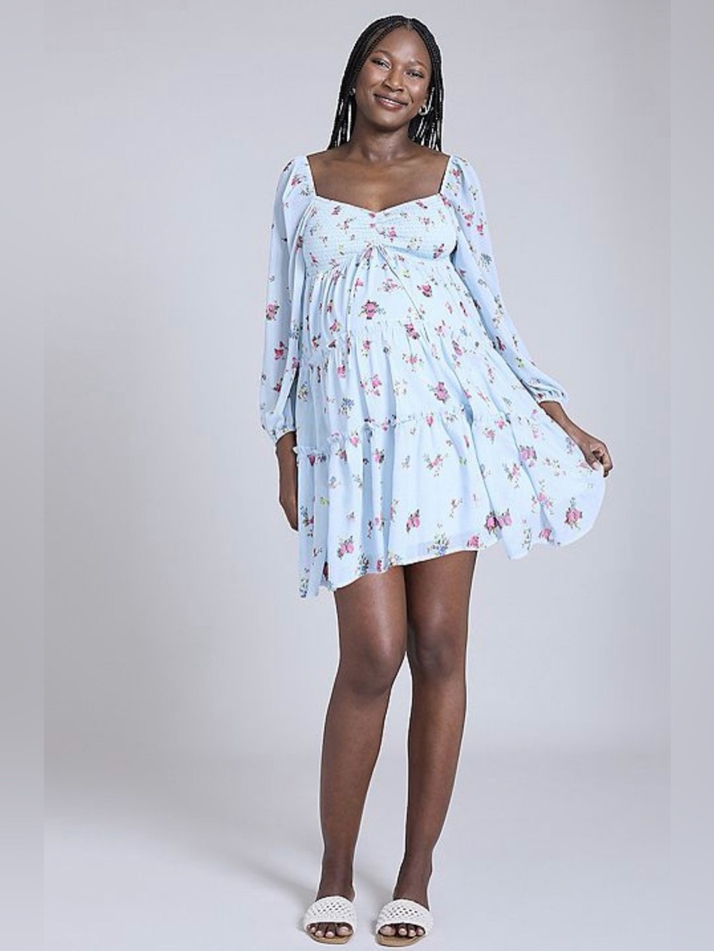Motherhood Maternity Long Sleeve Mini Dress XL